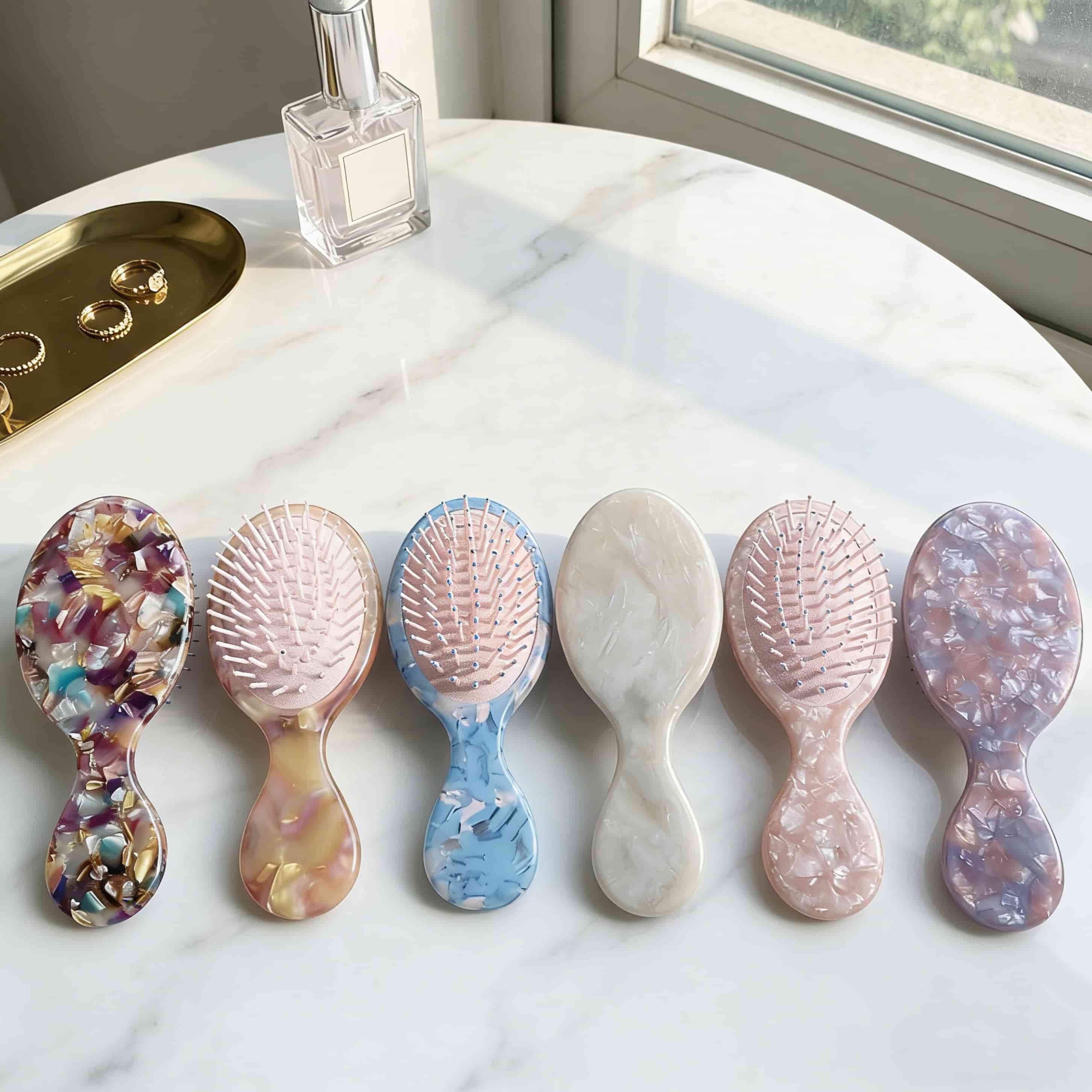 Premium Acetate Air-Cushion Massage Hairbrush