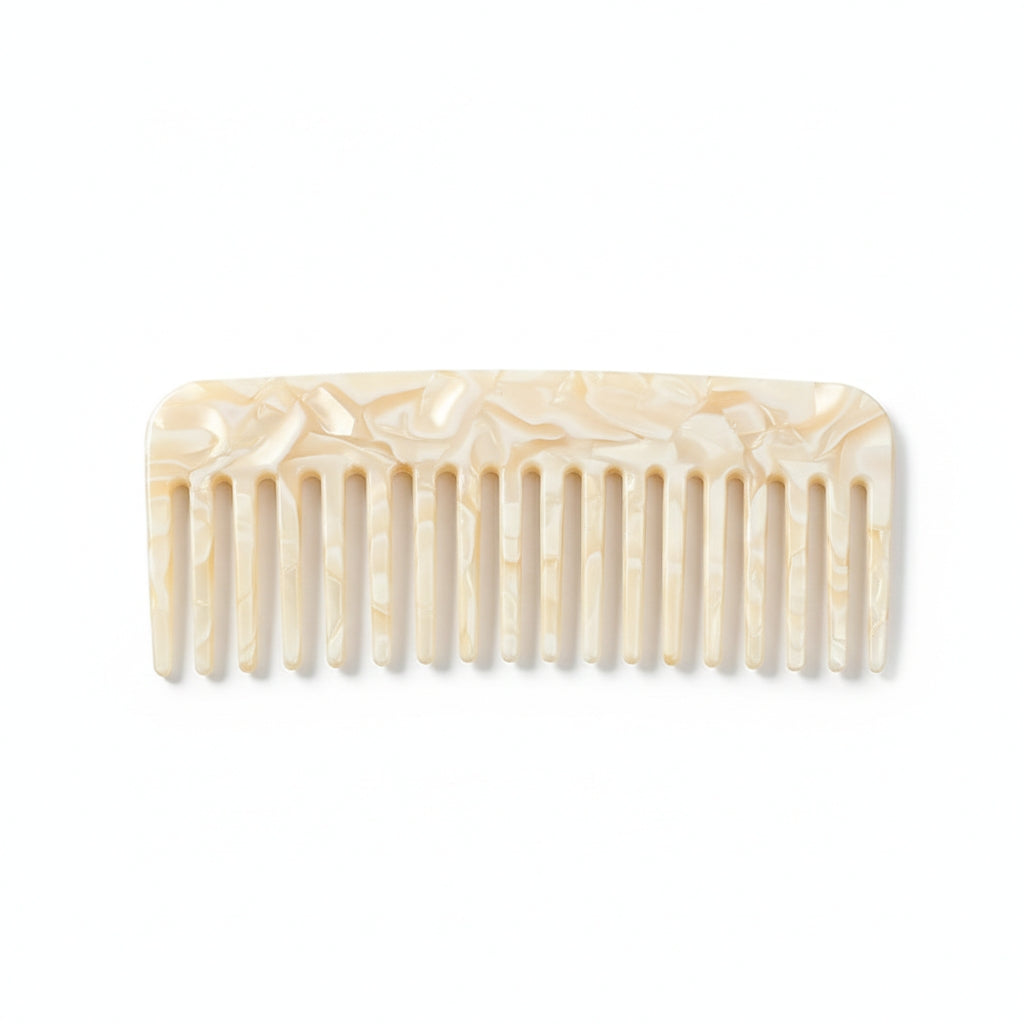 The Luxury Marble Acetate Comb