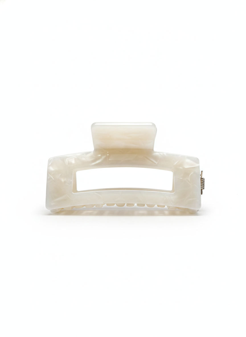 Premium Acetate Geometric Hair Claw Clip