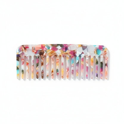 The Luxury Marble Acetate Comb