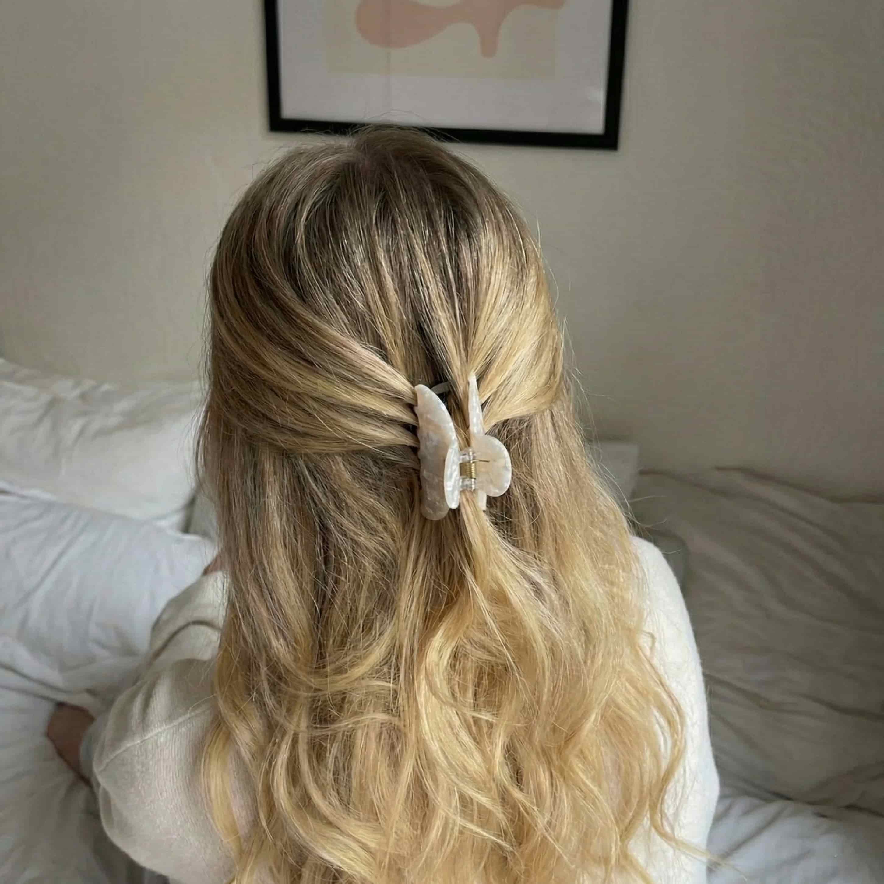 Iridescent Mermaid Cloud Hair Claw Clip