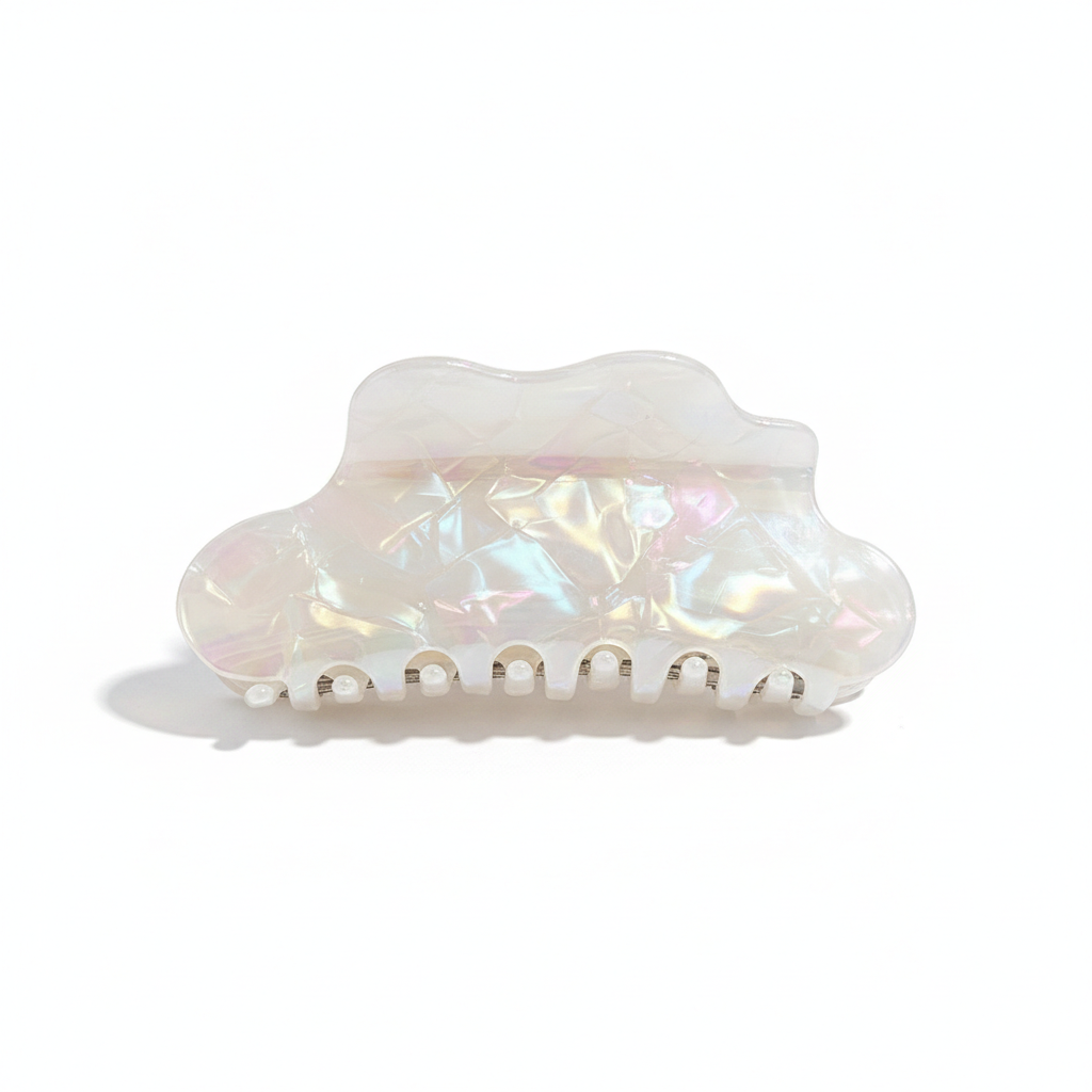 Iridescent Mermaid Cloud Hair Claw Clip