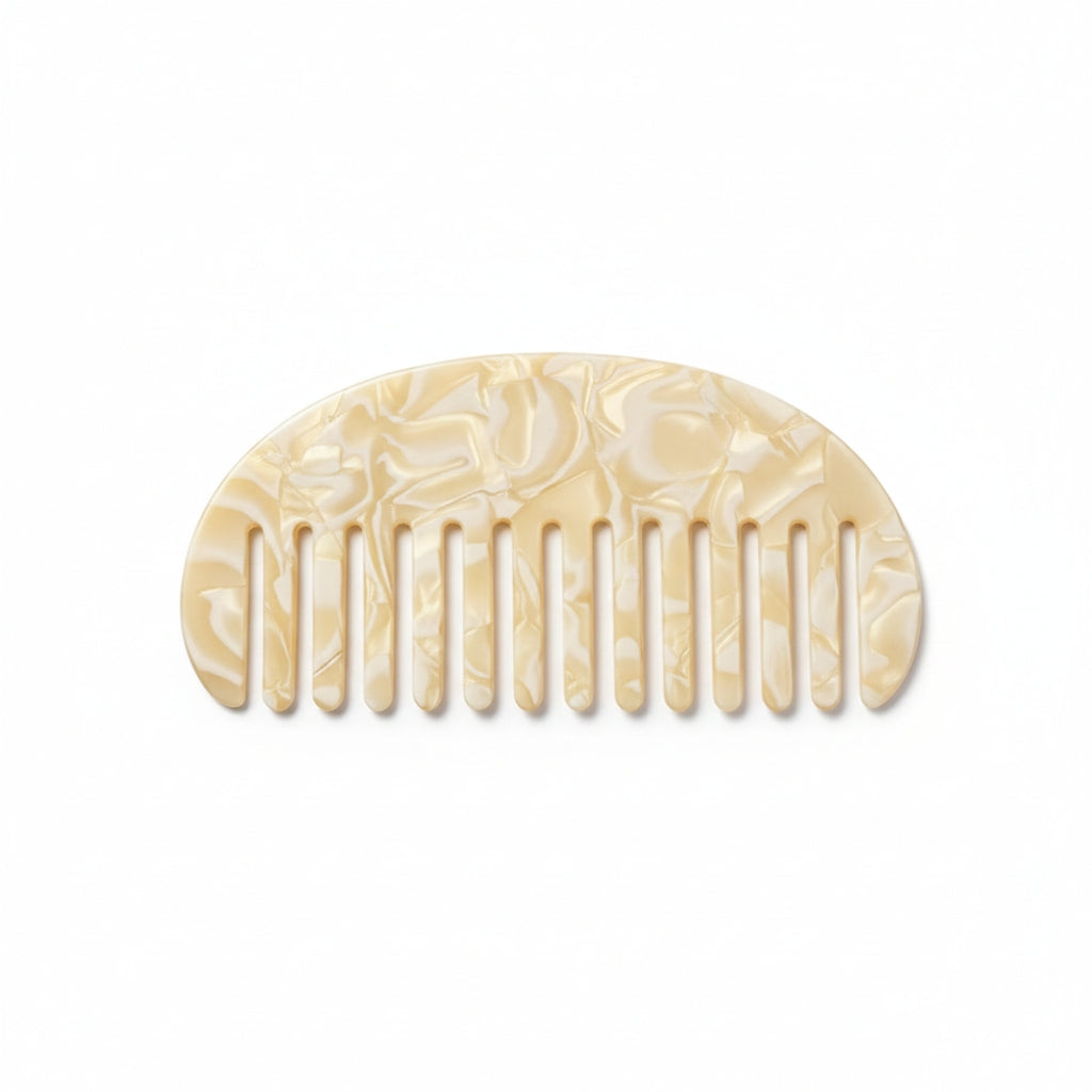 Vintage Minimalist Acetate Hair Comb