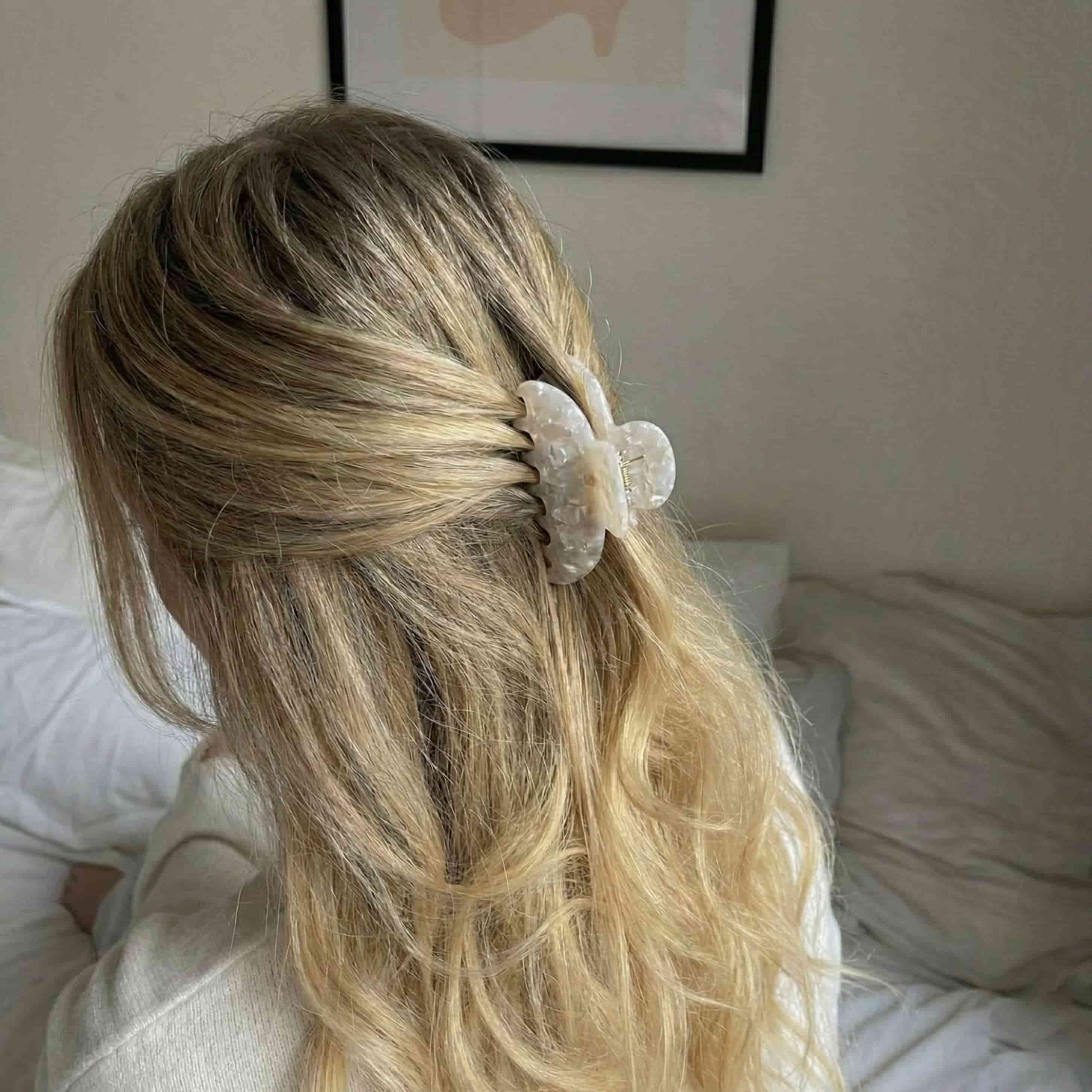 Iridescent Mermaid Cloud Hair Claw Clip