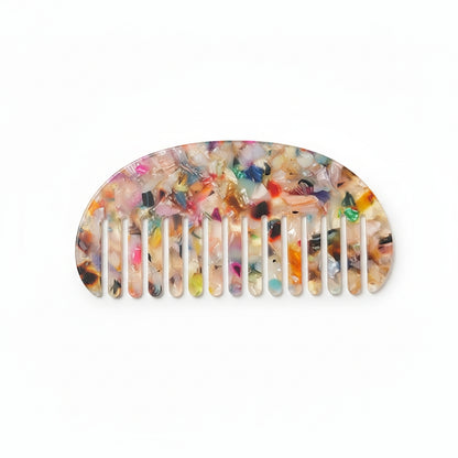 Vintage Minimalist Acetate Hair Comb