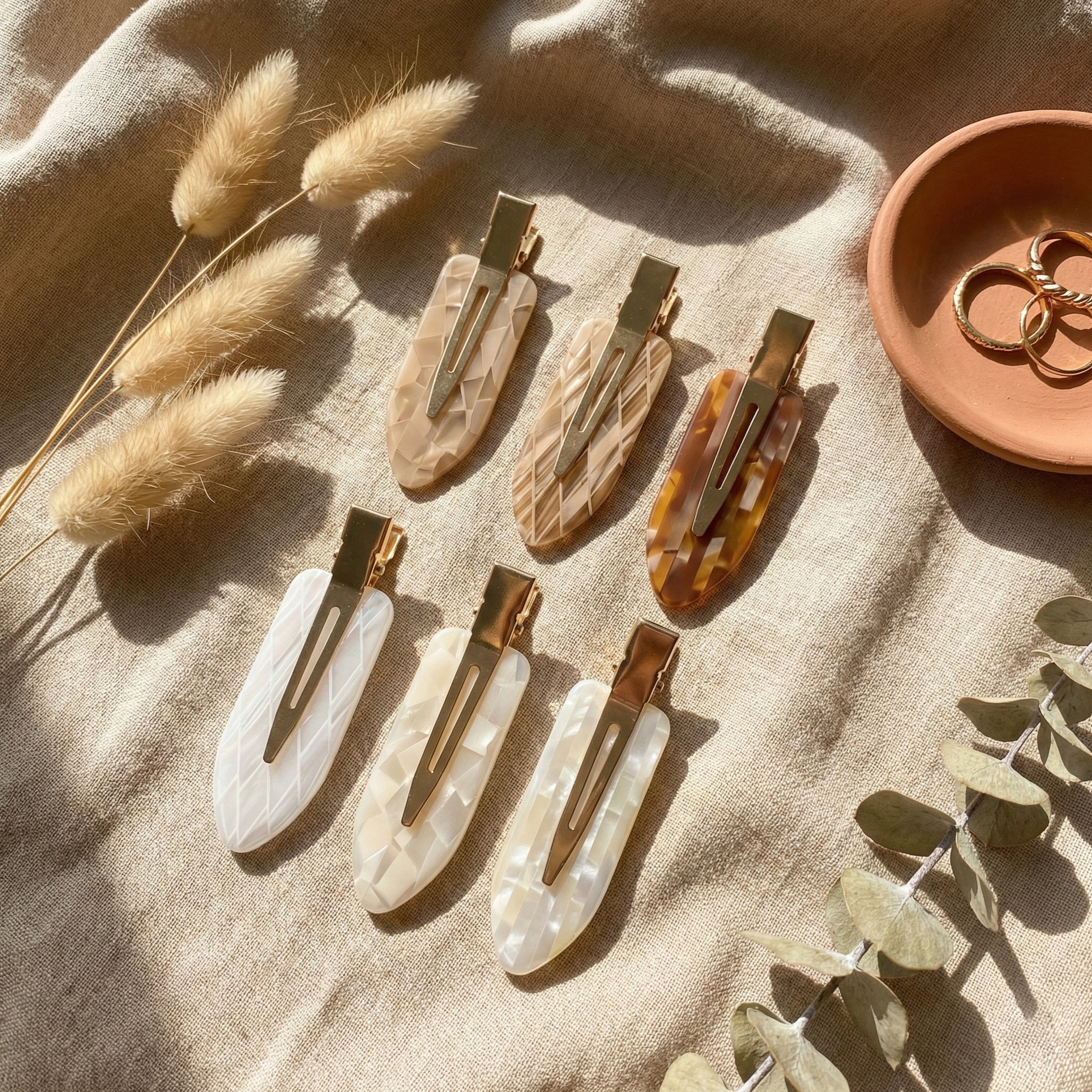 Premium Acetate Duckbill Clip